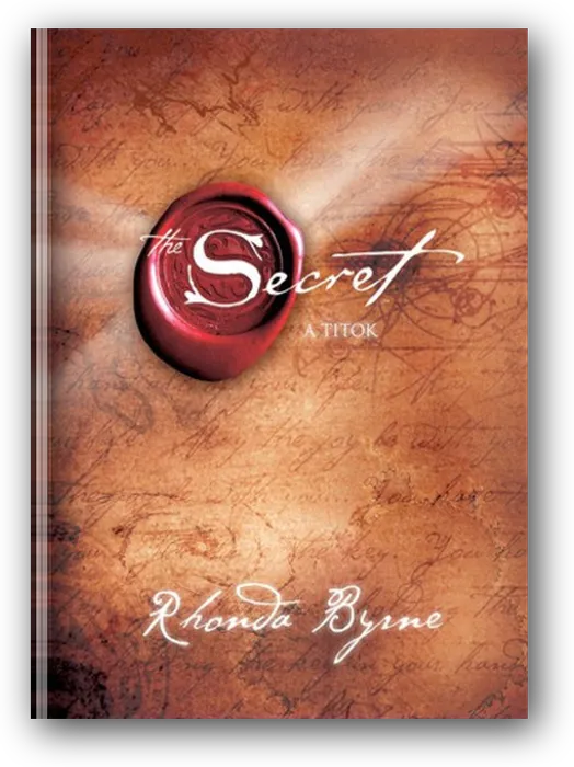 A titok (The Secret) by Rhonda Byrne, the Hungarian edition